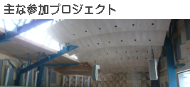 音響設計・音響測定　実績